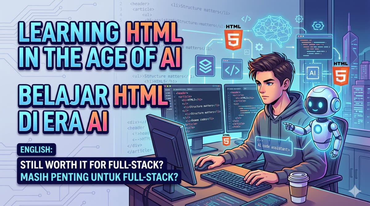Is HTML Dead in the Age of AI? A Full-Stack Perspective